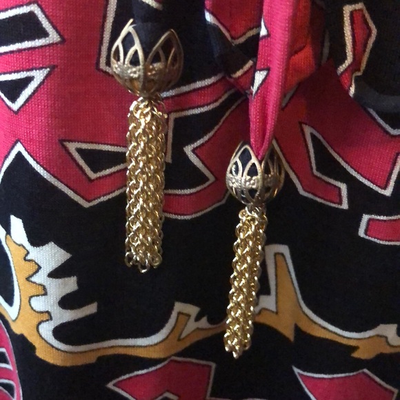 Rare Vintage Designer Enzo Vincelli psychedelic mod go go 60’s mini tunic dress - Picture 6 of 11